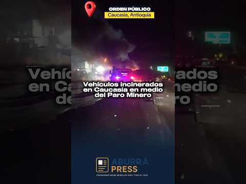 🚨 Atención. Persiste la tensión en Caucasia, Antioquia