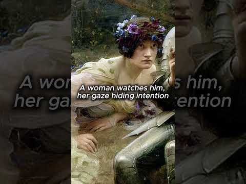 The Temptation of Sir Percival 🎨 | #art #painting #shorts