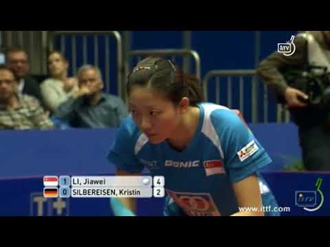 2012 WTTTC LI Jia Wei VS Kristein SILBEREISEN