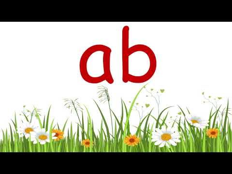 Vowel and consonant blends with  a as vowel