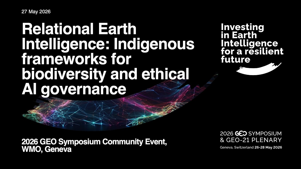 27.05.2026 Community Event - Relational Earth Intelligence