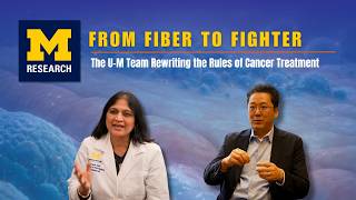 From Fiber to Fighter: The U-M Team Rewriting the Rules of Cancer Treatment