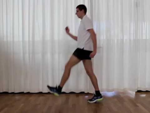 Lauf-ABC: Storchengang