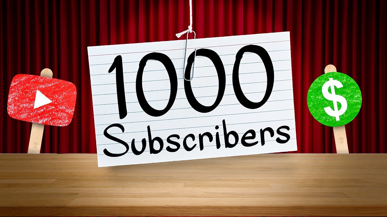 Small Channels: Follow This And You WILL Get 1000 Subscribers!
