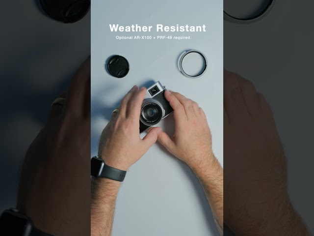 Vídeo relacionado con FujiFilm AR-X100, Anillo Adaptador para X100, Plata