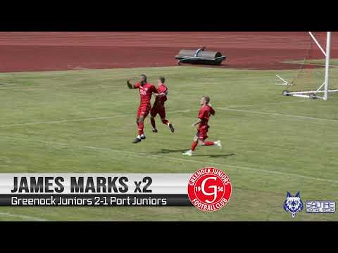 HIGHLIGHTS: Greenock Juniors 3-2 Port Glasgow Juniors - WOSFL B - 17/07/21