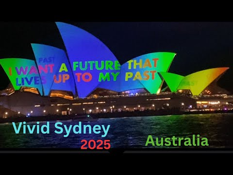 Vivid Sydney 2025 light festival Australia