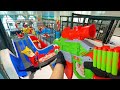 Nerf War | Amusement Park Battle 26 (Nerf First Person Shooter)