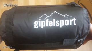 Gipfelsport Schlafsack / Unboxing