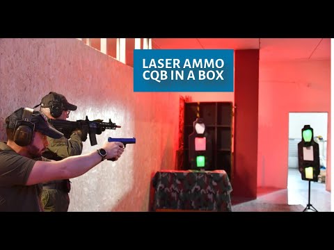 laser ammo: Laser Ammo CQB in a box: l’addestramento realistico sempre disponibile!