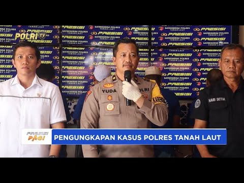 POLRES TANAH LAUT UNGKAP SEDERET KASUS KRIMINALITAS