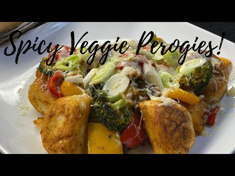 How to make SPICY VEGGIE PEROGIES | PARTY STARTERS!!