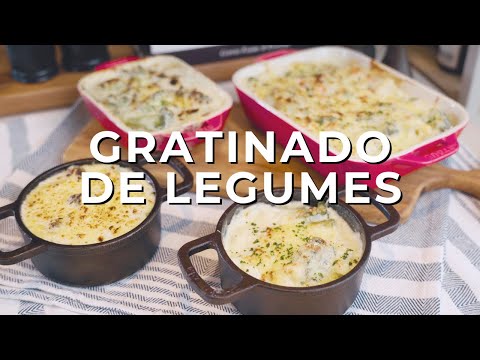Sofisticado Legumes Gratinado ao Molho Bechamel - Chef Felipe Caputo