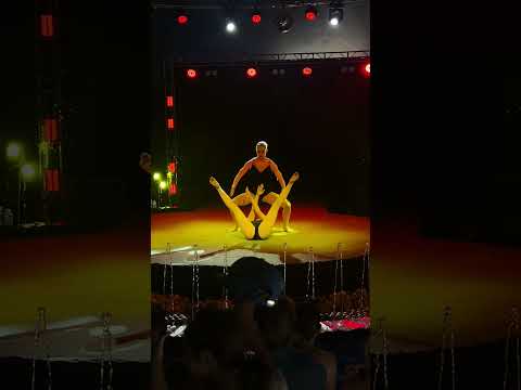 Acro duo Mariia Miakisheva and Mariia Shakhmatova