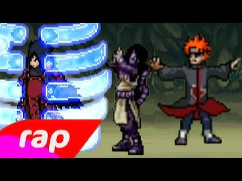 Rap Pixels do Madara, Pain e Orochimaru | O QUANTO EU POSSO SER CRUEL | 7 Minutoz