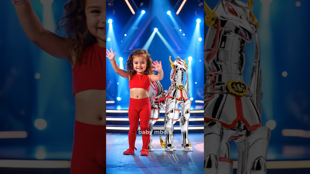 Baby Myth Pegasus perform on AGT #shorts #saintseiya #americagottalent #pegasus #mythcloth #bandai