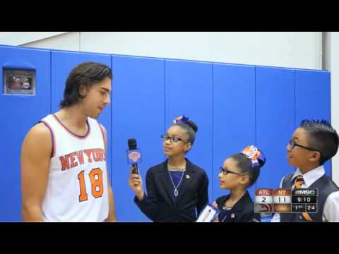 Kristaps Porzingis / Robin Lopez face mashup