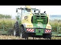 Krone Big X 1180 W 14 Row Header In The Field Chopping Corn World S Biggest Forage Harvester