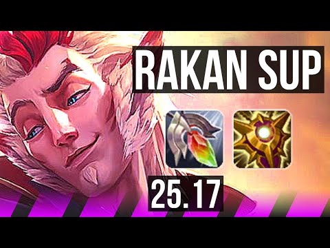 RAKAN & Lucian vs KLED & Kai'Sa (SUP) | KR Diamond | 25.17