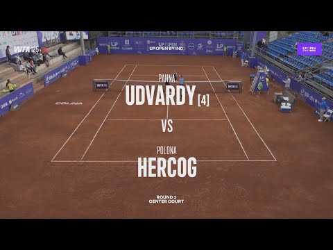 (4) Panna Udvardy (HUN) vs  (Q) Polona Hercog (SLO) - Game, Set, Match