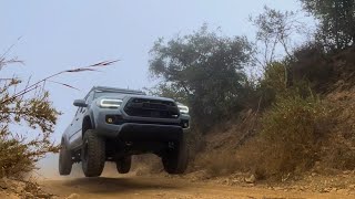JUMPING MY 3RD GEN TACOMA FOR THE FIRST TIME! ICON STAGE 6 SUSPENSION! WEST CAMINO CIELO