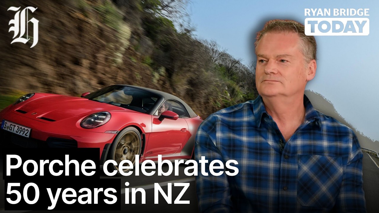 'We're just showing off': Porsche celebrates 50 years in NZ | Ryan Bridge TODAY