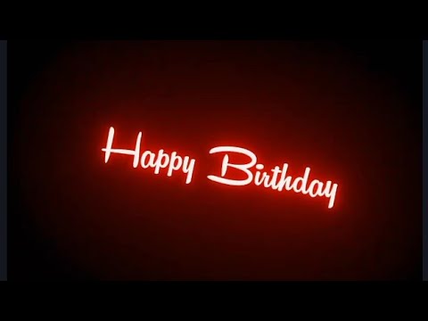 Happy Birthday Status🎉 Black Screen Status🖤 | Birthday Status | Happy Birthday Black Screen Stat