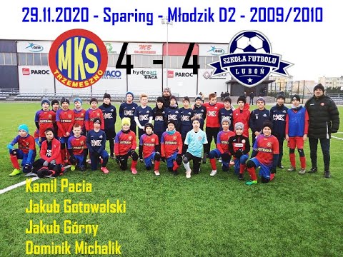 29.11.2020 MKS Trzemeszno - SF Luboń (SPARING Młodzik D2 2009-2010)