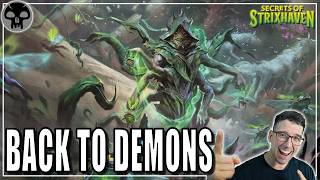 Tragedy Feaster Is Perfect for Mono Black Demons | Standard BO1 MTGA Gameplay #mtgarena