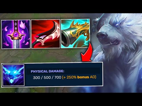 Volibear but my ult has a 250% AD Ratio and one shots Towers