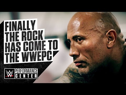 Watch: Finally The Rock Has Arrived At The WWE PC