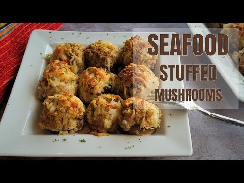 How to make RED LOBSTER'S | Seafood Stuffed Mushrooms