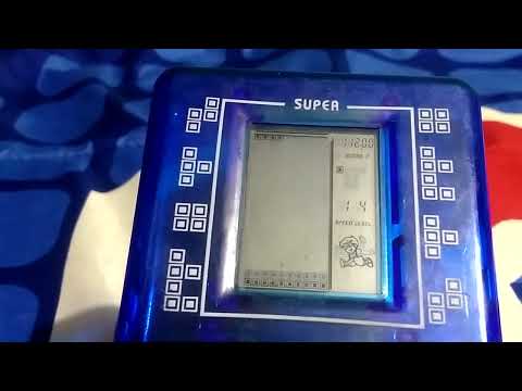 Brick Game 9999 en 1 Azul Cambio de sistema al 1ra versión