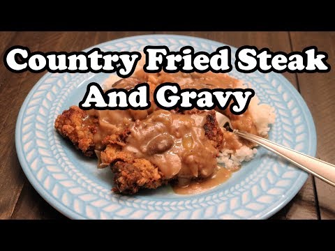 How to Make Country Fried Steak and Gravy (Requested Video) | Home Made | Chef Lorious