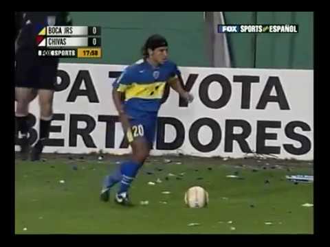 Boca Jrs vs Chivas Copa Libertadores 2005 4/Final vuelta Completo