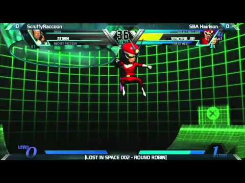 UMVC3: ScruffyRaccoon vs SBA Harrison - Round Robin - LOST IN SPACE 002