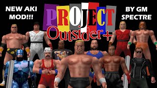 Project Outsider Plus Review - NEW WWF No Mercy Mod!!!