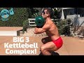 🧨BIG 3 KETTLEBELL COMPLEX! | BJ Gaddour Men's Health MetaShred Kettlebells Workout Exercises