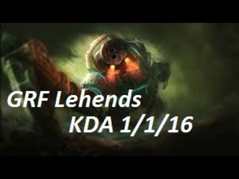 GRF Lehends - Nautilus Support - KR Grandmaster 166 LP