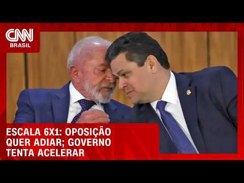 Oposição tenta adiar votação da 6×1 no Senado; governo tenta acelerar | LIVE CNN