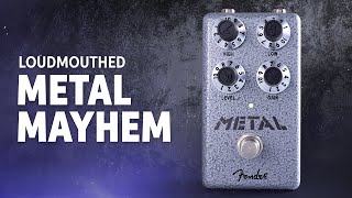 Video thumbnail for Fender Hammertone Metal Distortion Pedal Demo by Sweetwater