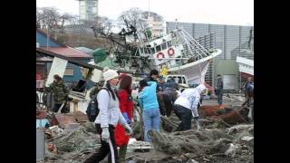 preview picture of video 'Hachinohe Harbor tsunami debris project 日本大八戸市港地震津波　八戸市港 Japan'