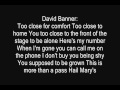 David Banner 9th Wonder - ''Be With You'' (Feat. Ludacris & Marsha Ambrosius) Lyrics on Screen