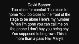 David Banner 9th Wonder - &#39;&#39;Be With You&#39;&#39; (Feat. Ludacris &amp; Marsha Ambrosius) Lyrics on Screen