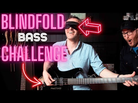 Blindfold Bass Challenge | Can I Guess 13 Basses Locked in a Basement?