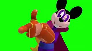 Mortimer Mouse green screen