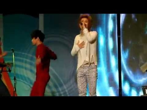 [fancam] 101001 SHINee taemin flashing tummy Cheongwon Celebration Concert