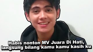 Download lagu Aliando: Habis nonton MV Juara Di Hati,  langsung bilang kamu kamu kasih ku mp3