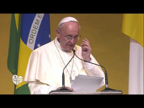 Pronunciamento do Papa Francisco no Palácio Guanabara 22/07