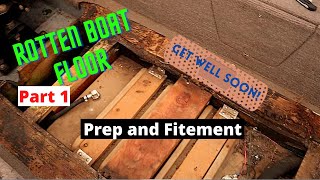 Rotten Boat Floor Repair